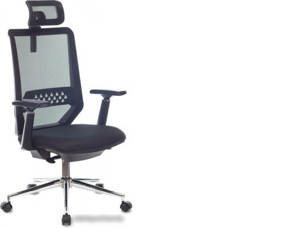 Кресло Бюрократ MC-612N-H/B/418B (черный)