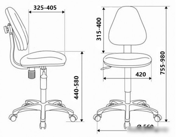 Компьютерное кресло Бюрократ KD-4/MASKARAD (мультиколор)