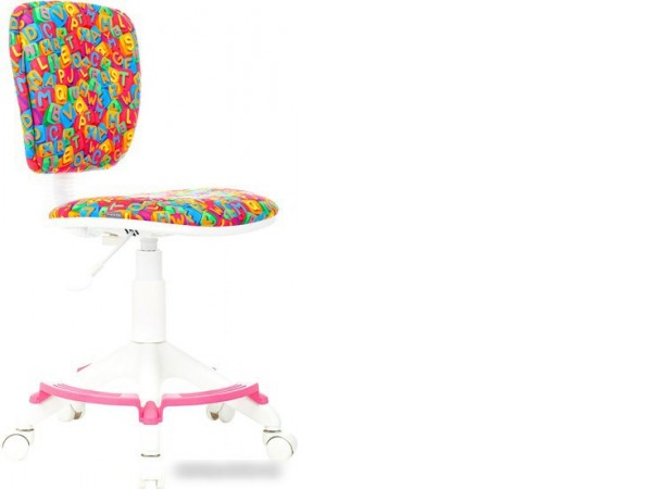 Компьютерное кресло Бюрократ CH-W204/F (алфавит/пластик белый)