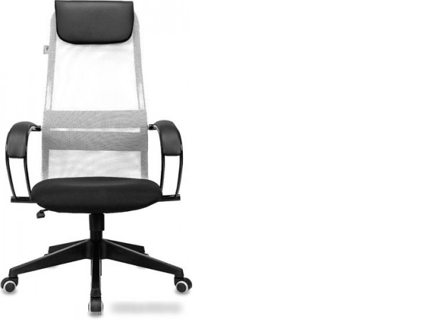 Офисное кресло Бюрократ CH-607 (светло-серый TW-02/сетка)