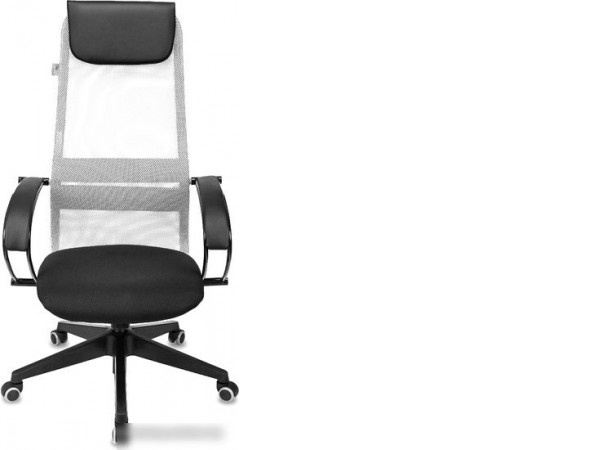 Офисное кресло Бюрократ CH-607 (светло-серый TW-02/сетка)