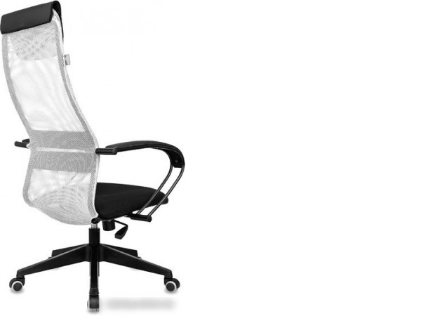 Офисное кресло Бюрократ CH-607 (светло-серый TW-02/сетка)