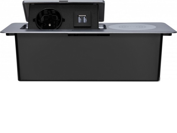 Сетевой фильтр CACTUS CS-SOCKET-USBA-WLESS