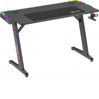 Геймерский стол CACTUS CS-GTZ-BK-RGB