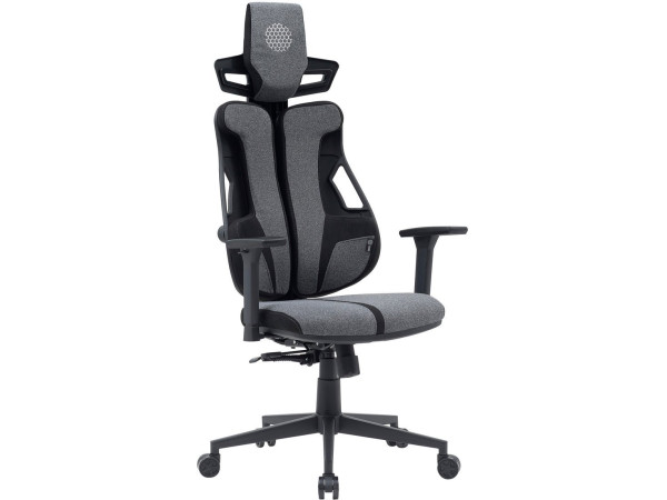 Игровое (геймерское) кресло CACTUS CS-CHR-DUO-GYBK (серый/черный)