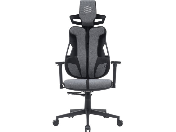 Игровое (геймерское) кресло CACTUS CS-CHR-DUO-GYBK (серый/черный)