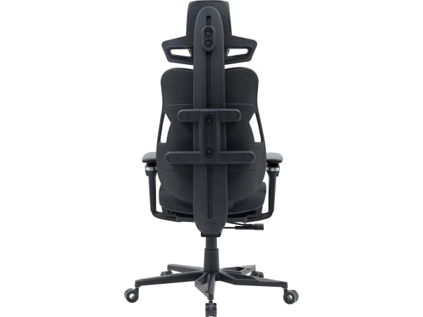 Игровое (геймерское) кресло CACTUS CS-CHR-DUO-BBK (черный кожзам)
