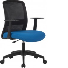 Офисное кресло CACTUS CS-MC333-BKBL (черный/темно-синий)