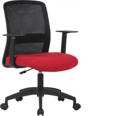 Офисное кресло CACTUS CS-MC333-BKRD (черный/темно-красный)