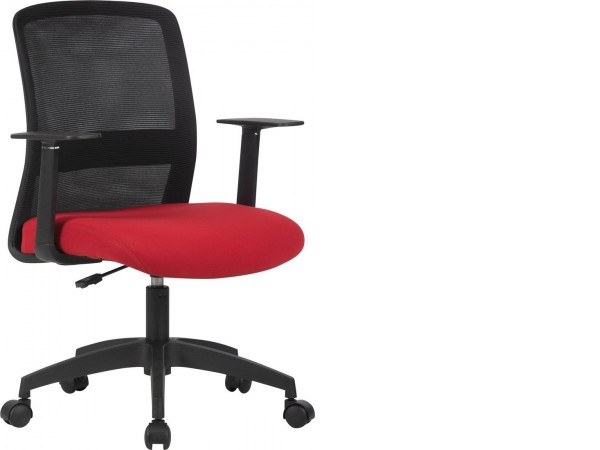Офисное кресло CACTUS CS-MC333-BKRD (черный/темно-красный)