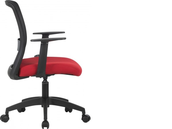 Офисное кресло CACTUS CS-MC333-BKRD (черный/темно-красный)