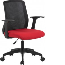 Офисное кресло CACTUS CS-MC222-BKRD (черный/темно-красный)