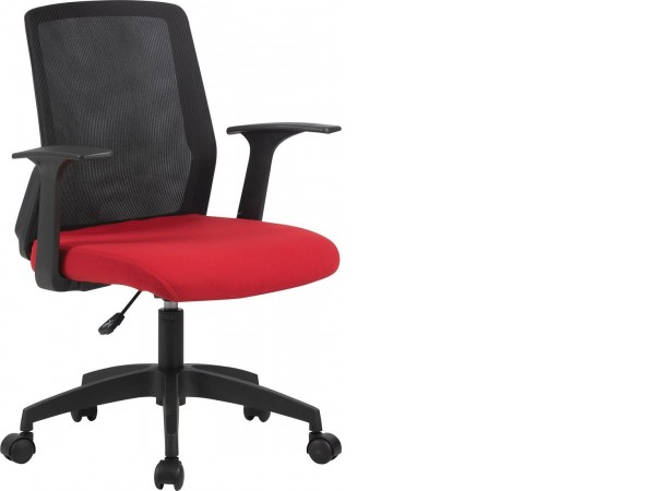 Офисное кресло CACTUS CS-MC222-BKRD (черный/темно-красный)