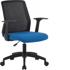 Офисное кресло CACTUS CS-MC222-BKBL (черный/темно-синий)