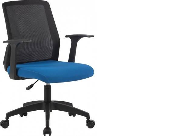 Офисное кресло CACTUS CS-MC222-BKBL (черный/темно-синий)