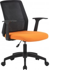 Офисное кресло CACTUS CS-MC222-BKOR (черный/оранжевый)