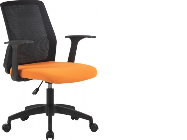 Офисное кресло CACTUS CS-MC222-BKOR (черный/оранжевый)