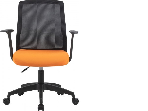 Офисное кресло CACTUS CS-MC222-BKOR (черный/оранжевый)