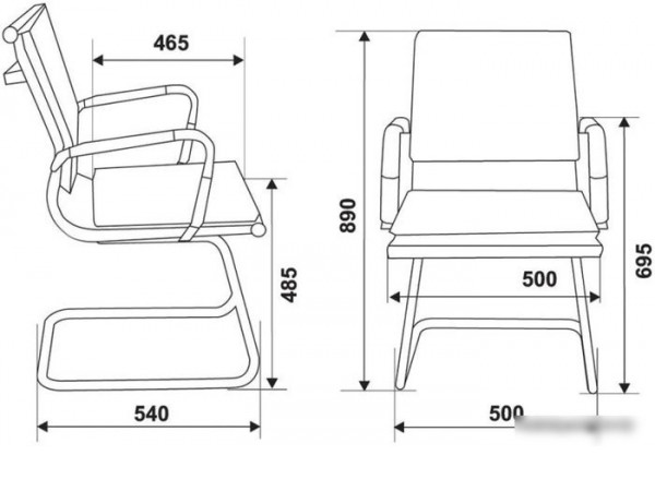 Кресло Бюрократ CH-993-Low-V/Red (розовый)