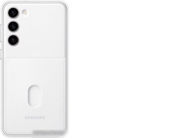 Чехол для телефона Samsung Frame Case S23+ (белый)