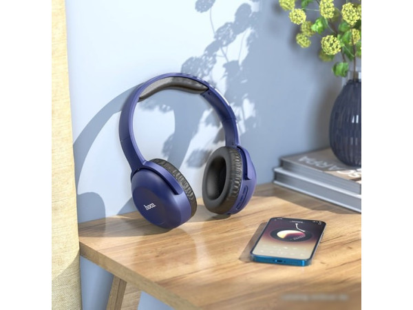 Наушники Hoco W33 (синий)
