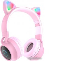 Наушники Hoco W27 (розовый)