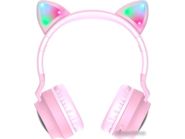 Наушники Hoco W27 (розовый)