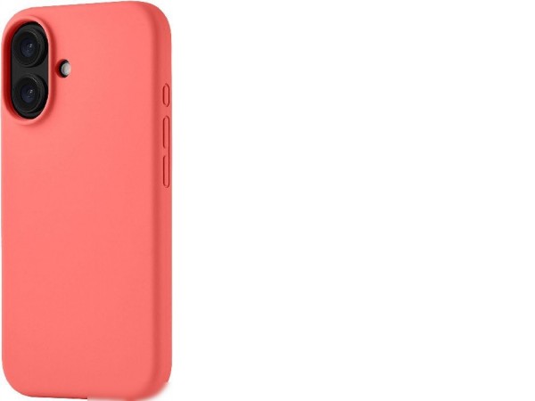 Чехол для телефона uBear Touch Mag Case для Apple iPhone 16 (коралловый)