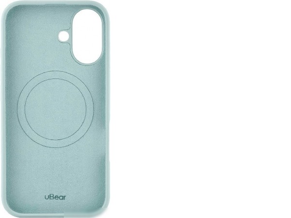 Чехол для телефона uBear Touch Mag Case для Apple iPhone 16 (холодная мята)