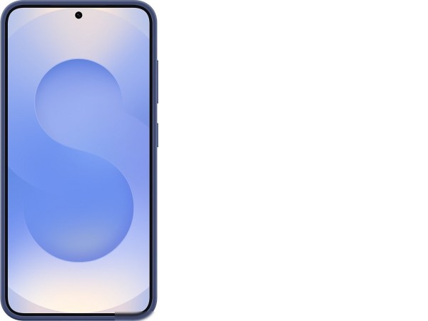 Чехол для телефона Samsung Silicone Case Galaxy S25 (синий)