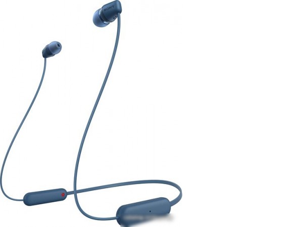 Наушники Sony WI-C100 (синий)
