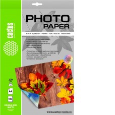 Фотобумага CACTUS Матовая А4 220 г/м2 100 листов CS-MA4220100DS