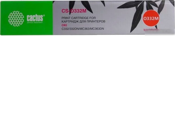Картридж CACTUS CS-O332M (аналог OKI 46508734)