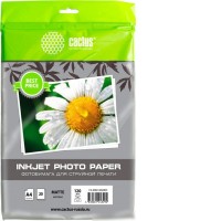 Фотобумага CACTUS Матовая A4 120 г/м2 20 листов CS-MA412020ED