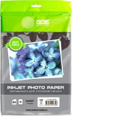 Фотобумага CACTUS Глянцевая A4 150 г/м2 20 листов CS-GA415020ED