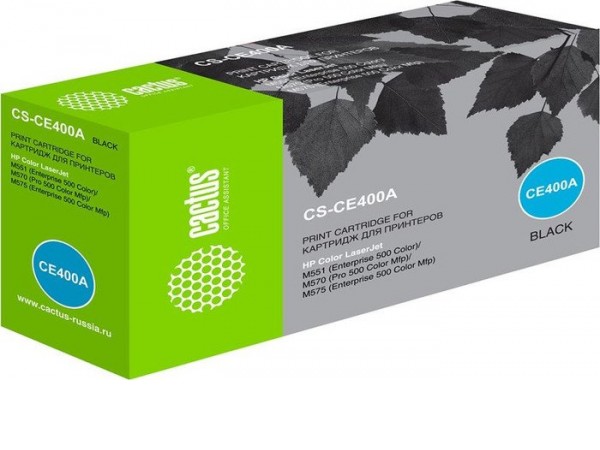 Картридж CACTUS CS-CE400A (аналог HP CE400A)