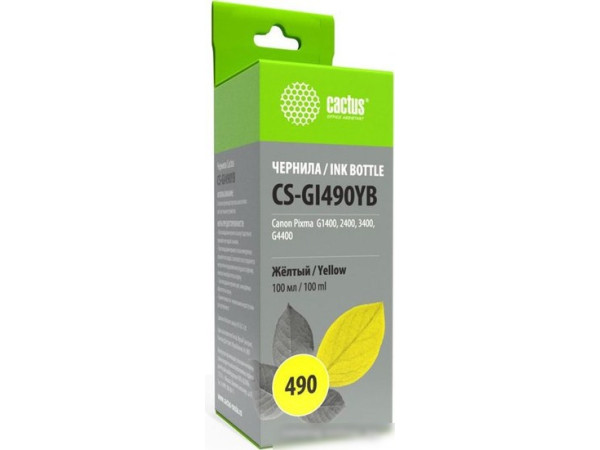 Чернила CACTUS CS-GI490YB