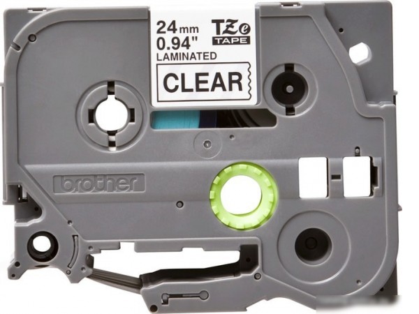 Картридж-лента для термопринтера Brother TZe-151 (24 мм, 8 м)
