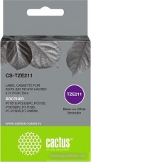 Картридж CACTUS CS-TZE211 (аналог Brother TZE211)
