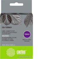 Картридж CACTUS CS-TZE621 (аналог Brother TZE621)