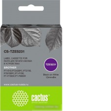 Картридж CACTUS CS-TZES231 (аналог Brother TZES231)