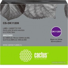 Картридж CACTUS CS-DK11209 (аналог Brother DK11209)
