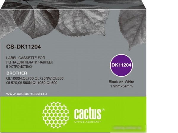 Картридж CACTUS CS-DK11204 (аналог Brother DK11204)