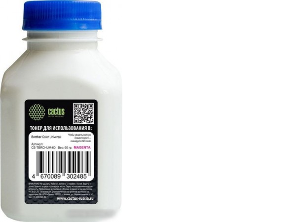 Тонер CACTUS CS-TBRCHUM-60