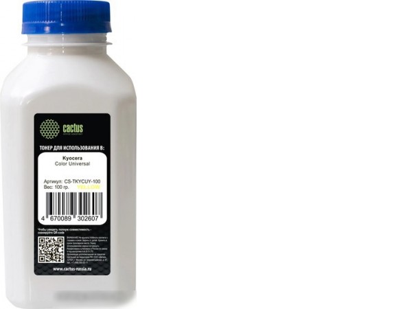Тонер CACTUS CS-TKYCUY-100