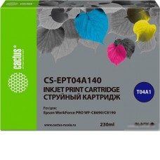 Картридж CACTUS CS-EPT04A140 (аналог Epson EPT04A140)
