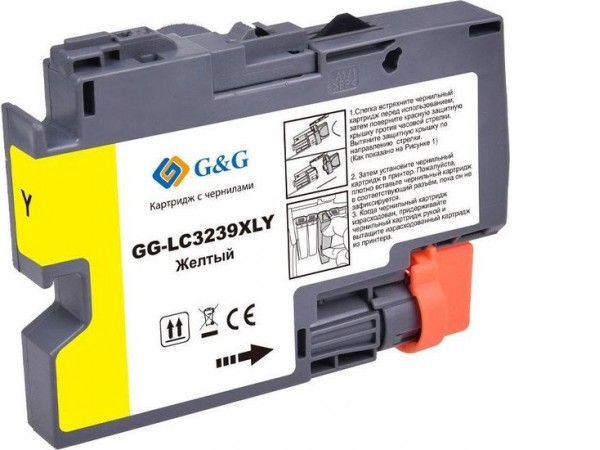 Картридж G&G GG-LC3239XLY (аналог Brother LC3239XLY)