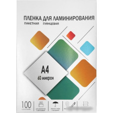 Пленка для ламинирования Гелеос A4 60 мкм LPA4-60