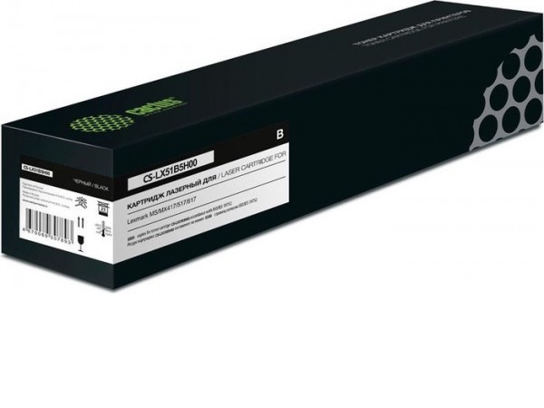 Картридж CACTUS CS-LX51B5H00 (аналог Lexmark LX51B5H00)