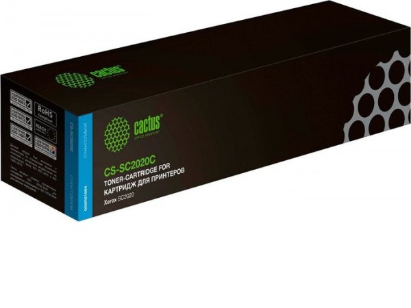 Картридж CACTUS CS-SC2020C (аналог Xerox SC2020C)